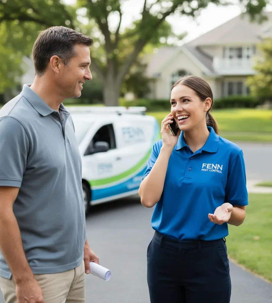 Fenn Pest Control customer support in Wayland